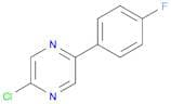 2-Chloro-5-(4-fluorophenyl)pyrazine