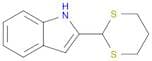 1H-Indole, 2-(1,3-dithian-2-yl)-