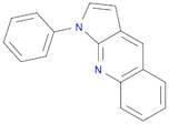 1H-Pyrrolo[2,3-b]quinoline, 1-phenyl-