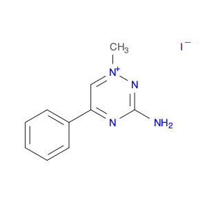 1,2,4-Triazinium, 3-amino-1-methyl-5-phenyl-, iodide (1:1)