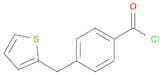 4-[(thiophen-2-yl)methyl]benzoyl chloride