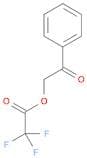 Acetic acid, 2,2,2-trifluoro-, 2-oxo-2-phenylethyl ester