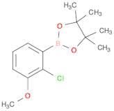1,3,2-Dioxaborolane, 2-(2-chloro-3-methoxyphenyl)-4,4,5,5-tetramethyl-