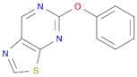 Thiazolo[5,4-d]pyrimidine, 5-phenoxy-