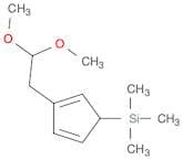 1,3-Cyclopentadiene, 2-(2,2-dimethoxyethyl)-5-(trimethylsilyl)-