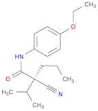 Pentanamide, 2-cyano-N-(4-ethoxyphenyl)-2-(1-methylethyl)-, (R)- (9CI)