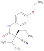 Pentanamide, 2-cyano-N-(4-ethoxyphenyl)-2-(1-methylethyl)-, (S)- (9CI)