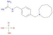 Guanidine, [[4-[(hexahydro-1(2H)-azocinyl)methyl]phenyl]methyl]-, sulfate (1:1) (9CI)
