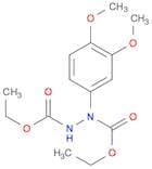 1,2-Hydrazinedicarboxylic acid, 1-(3,4-dimethoxyphenyl)-, 1,2-diethyl ester