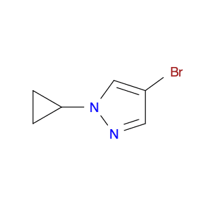 1H-Pyrazole, 4-bromo-1-cyclopropyl-
