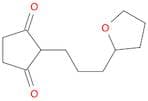 1,3-Cyclopentanedione, 2-[3-(tetrahydro-2-furanyl)propyl]-