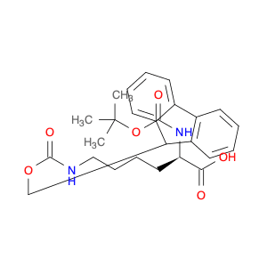 D-​Lysine, N2-​[(1,​1-​dimethylethoxy)​carbonyl]​-​N6-​[(9H-​fluoren-​9-​ylmethoxy)​carbonyl]​-