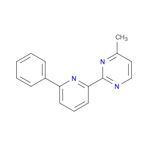 Pyrimidine, 4-methyl-2-(6-phenyl-2-pyridinyl)-