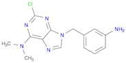 9H-Purin-6-amine, 9-[(3-aminophenyl)methyl]-2-chloro-N,N-dimethyl-