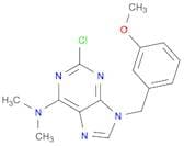 9H-Purin-6-amine, 2-chloro-9-[(3-methoxyphenyl)methyl]-N,N-dimethyl-