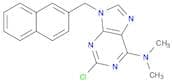 9H-Purin-6-amine, 2-chloro-N,N-dimethyl-9-(2-naphthalenylmethyl)-