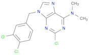 9H-Purin-6-amine, 2-chloro-9-[(3,4-dichlorophenyl)methyl]-N,N-dimethyl-