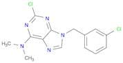 9H-Purin-6-amine, 2-chloro-9-[(3-chlorophenyl)methyl]-N,N-dimethyl-
