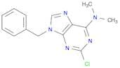 9H-Purin-6-amine, 2-chloro-N,N-dimethyl-9-(phenylmethyl)-