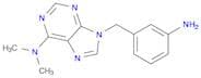 9H-Purin-6-amine, 9-[(3-aminophenyl)methyl]-N,N-dimethyl-