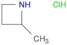 Azetidine, 2-​methyl-​, hydrochloride (1:1)