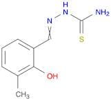 Hydrazinecarbothioamide, 2-[(2-hydroxy-3-methylphenyl)methylene]-