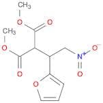 Propanedioic acid, 2-[1-(2-furanyl)-2-nitroethyl]-, 1,3-dimethyl ester