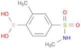2-Methyl-4-(N-methylsulfamoyl)phenylboronic acid