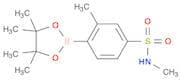Benzenesulfonamide, N,3-dimethyl-4-(4,4,5,5-tetramethyl-1,3,2-dioxaborolan-2-yl)-