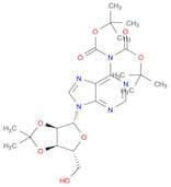 Adenosine, n,n-bis[(1,1-dimethylethoxy)carbonyl]-2',3'-o-(1-methylethylidene)-
