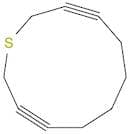 Thiacycloundeca-3,9-diyne