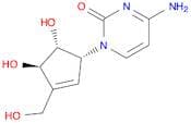 2(1H)-Pyrimidinone, 4-amino-1-[(1R,4R,5R)-4,5-dihydroxy-3-(hydroxymethyl)-2-cyclopenten-1-yl]-