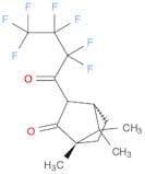 Bicyclo[2.2.1]heptan-2-one, 3-(2,2,3,3,4,4,4-heptafluoro-1-oxobutyl)-1,7,7-trimethyl-, (1S,4S)-