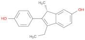 1H-Inden-6-ol, 3-ethyl-2-(4-hydroxyphenyl)-1-methyl-, (1R)-