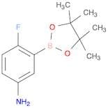Benzenamine, 4-fluoro-3-(4,4,5,5-tetramethyl-1,3,2-dioxaborolan-2-yl)-