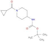 4-(BOC-Amino)-1-(cyclopropylcarbonyl)piperidine