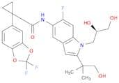 1-(2,2-difluoro-1,3-benzodioxol-5-yl)-N-{1-[(2R)-2,3-dihydroxypropyl]-6-fluoro-2-(1-hydroxy-2-meth…
