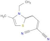 Propanedinitrile, 2-[2-(3-ethyl-4-methyl-2(3H)-thiazolylidene)ethylidene]-