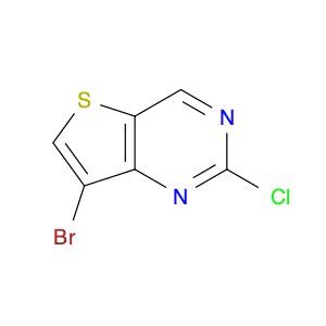 Thieno[3,2-d]pyrimidine, 7-bromo-2-chloro-