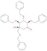 Cyclohexanone, 5-hydroxy-2,3,4-tris(phenylmethoxy)-5-[(phenylmethoxy)methyl]-, (2R,3S,4S,5S)-
