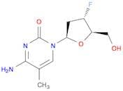 2’,3’-Dideoxy-3’-fluoro-5-methylcytidine