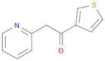 2-(Pyridin-2-yl)-1-(thiophen-3-yl)ethanone