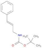 Carbamic acid, N-[(2E)-3-phenyl-2-propen-1-yl]-, 1,1-dimethylethyl ester