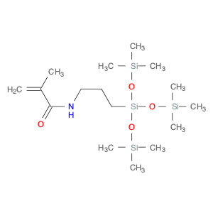 2-Propenamide, 2-methyl-N-[3-[3,3,3-trimethyl-1,1-bis[(trimethylsilyl)oxy]-1-disiloxanyl]propyl]-
