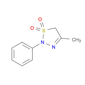 1,2,3-Thiadiazole, 2,5-dihydro-4-methyl-2-phenyl-, 1,1-dioxide