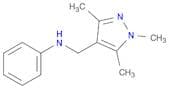 N-[(1,3,5-trimethyl-1H-pyrazol-4-yl)methyl]aniline