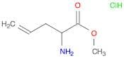 4-Pentenoic acid, 2-amino-, methyl ester, hydrochloride (1:1)