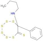 1,2,3,4,5,6-Hexathiocane-7-thione, 8-(butylamino)-8-phenyl-