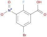Benzoic acid, 5-bromo-2-fluoro-3-nitro-