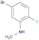 Benzenamine, 5-bromo-2-fluoro-N-methyl-